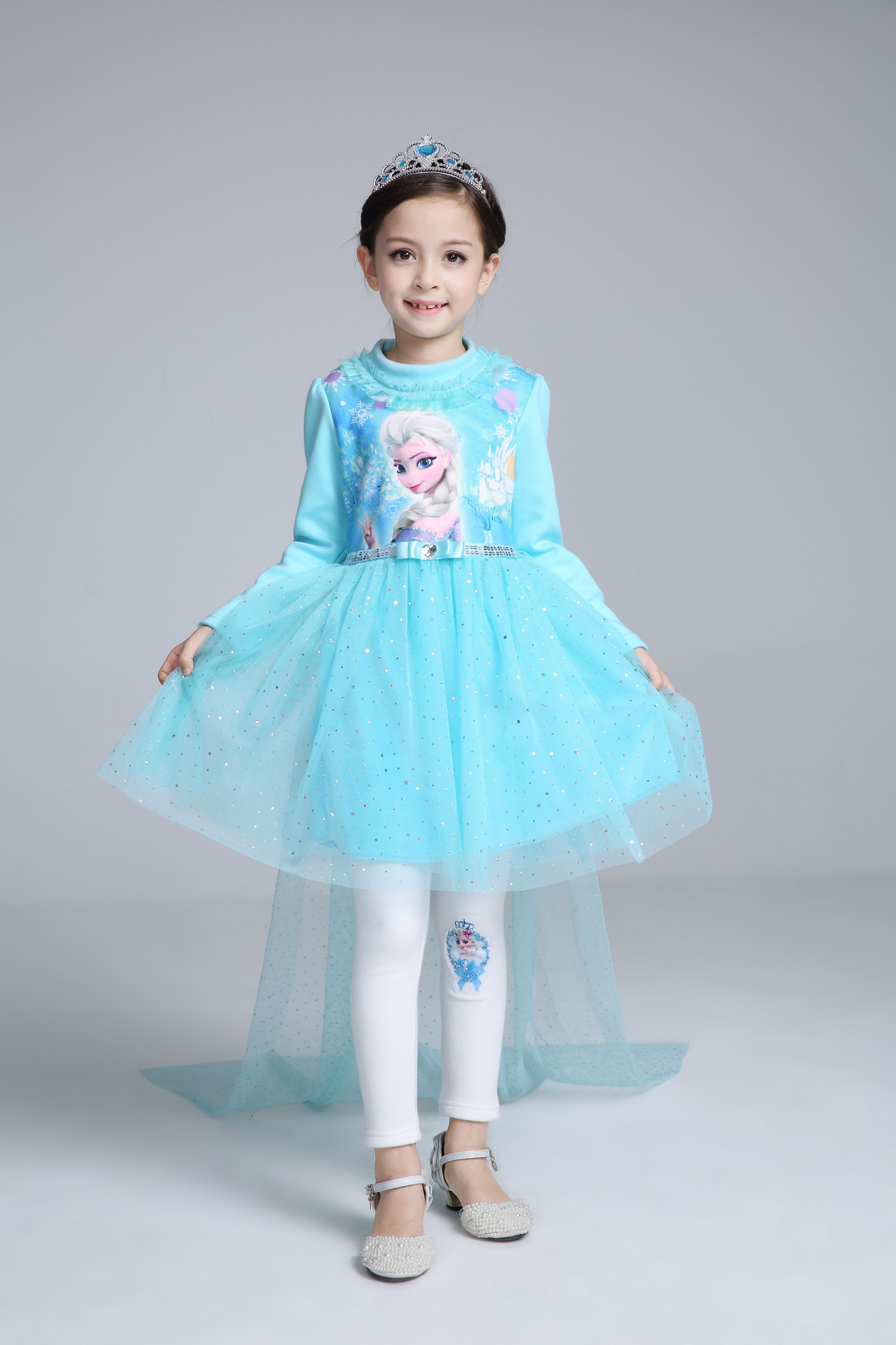 F68122-1  Girls princess skirt